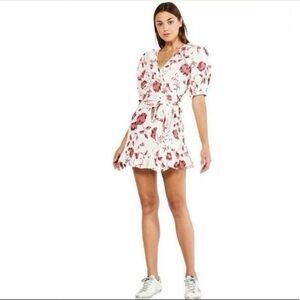 New Anthropologie Ilyana Wrap Mini Dress Size Xs